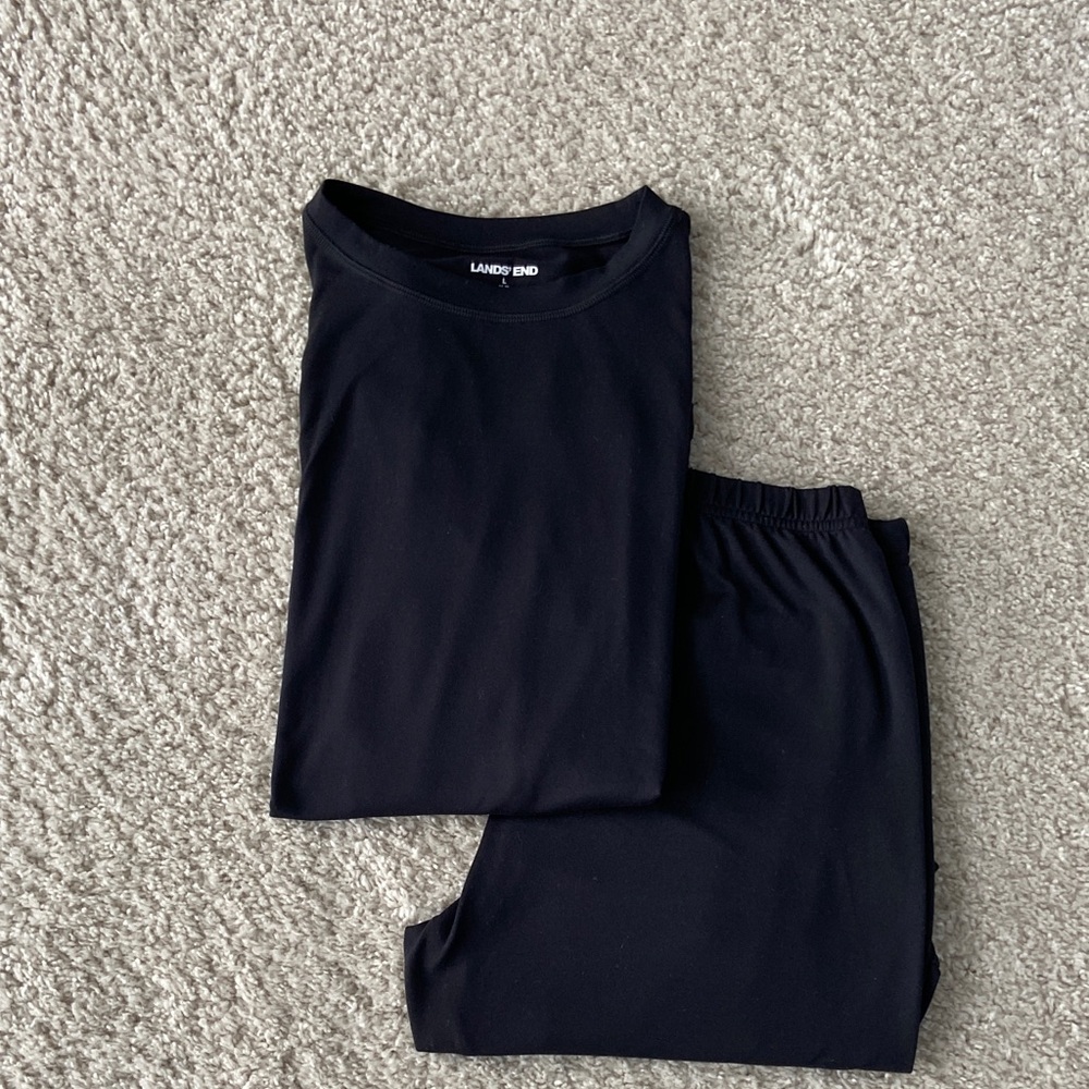 Lands' End Boy’s Base Layer Thermaskin Set
